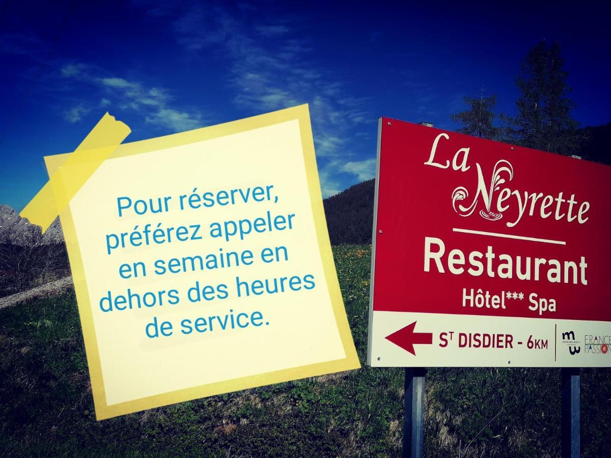 La Neyrette Saint-Disdier-en-Dévoluy Exterior foto
